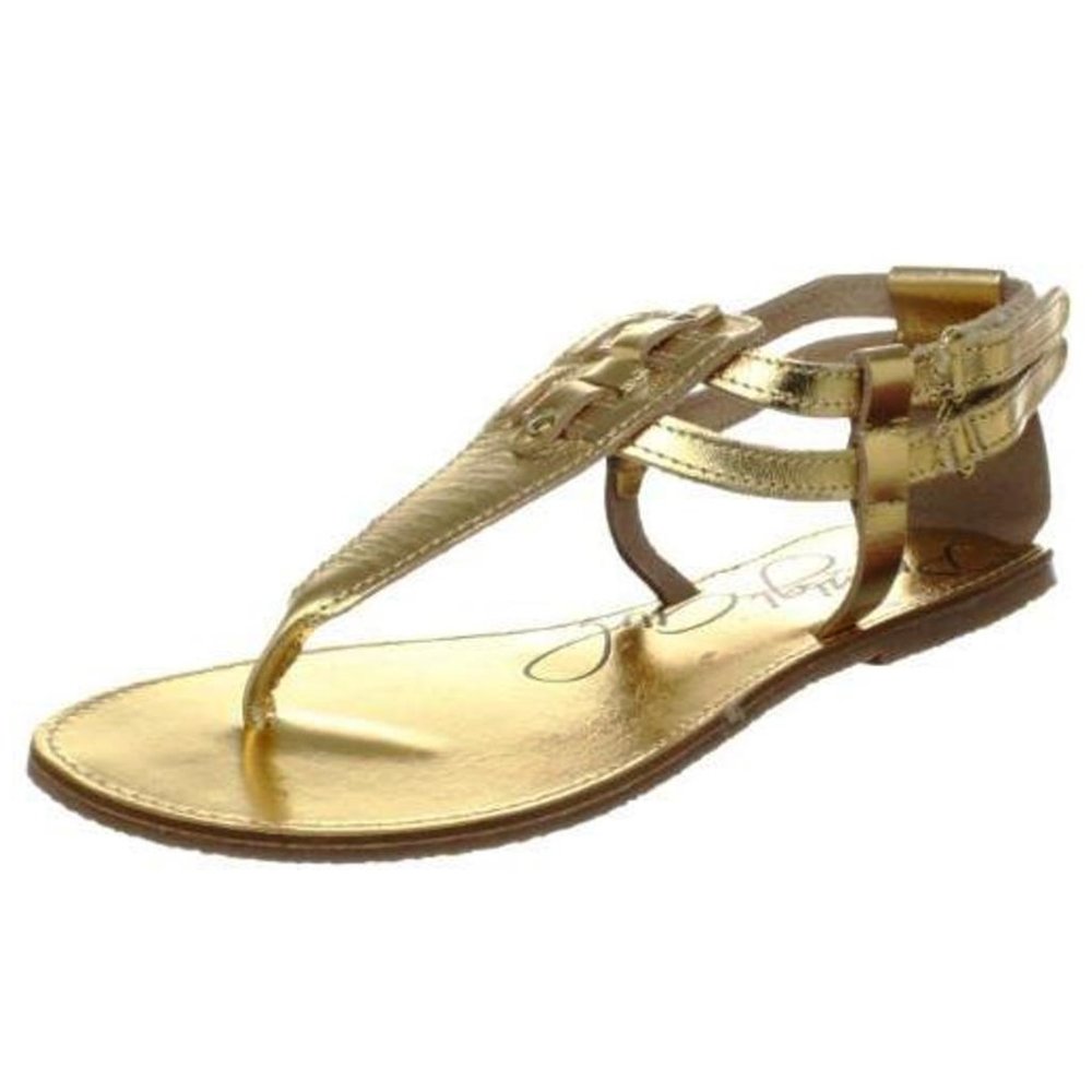 NIB Primigi Gold Sandals Size 39 (6 Youth)